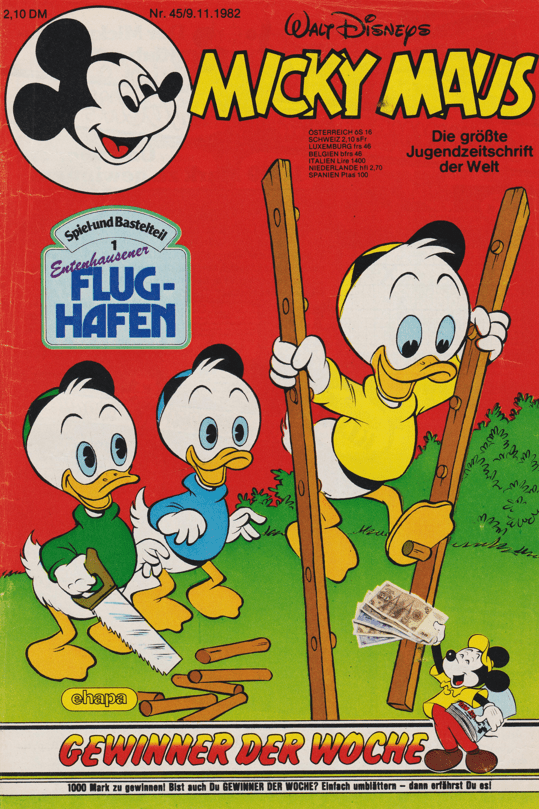 Micky Maus 1982: Heft 45 - secondcomic