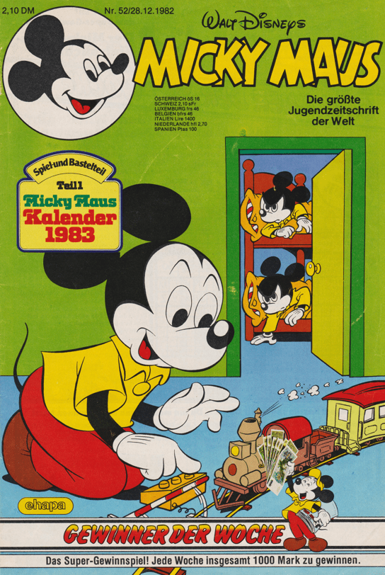 Micky Maus 1982: Heft 52 - secondcomic