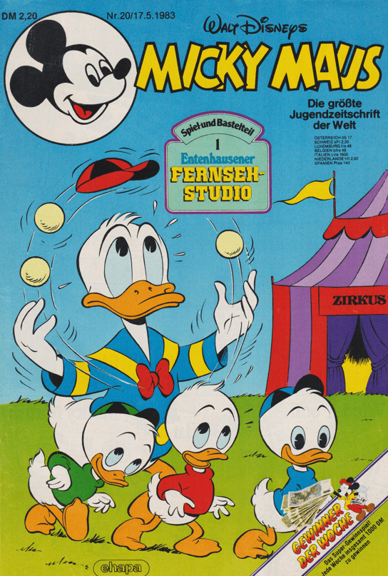 Micky Maus 1983: Heft 20 - secondcomic