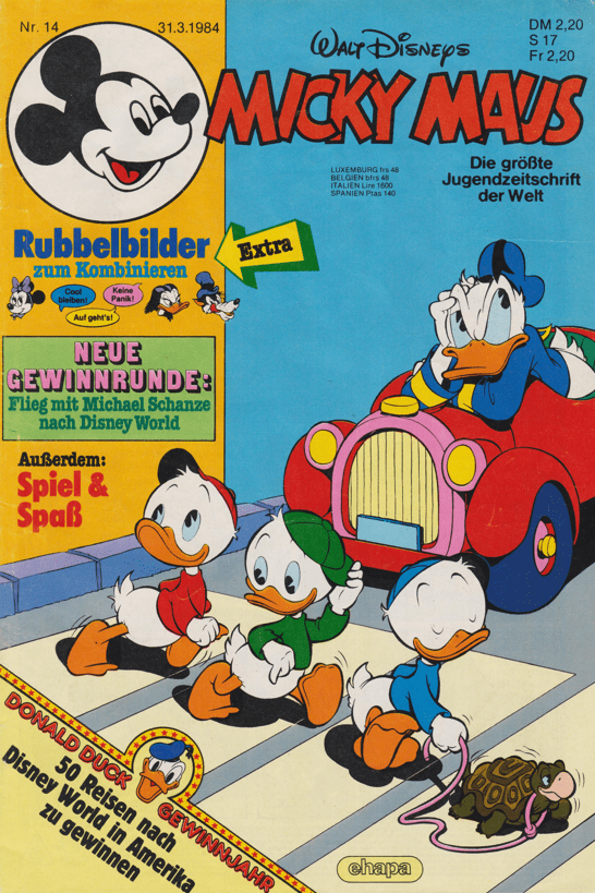 Micky Maus 1984: Heft 14 - secondcomic