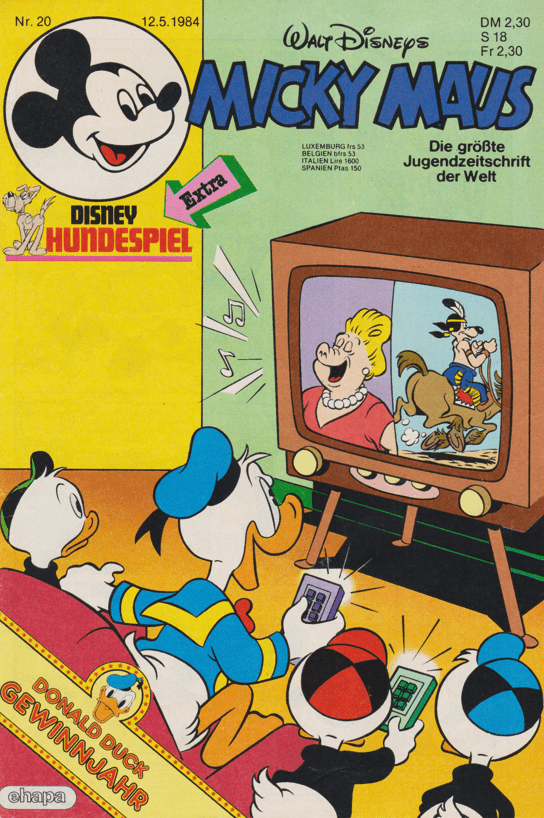 Micky Maus 1984: Heft 20 - secondcomic