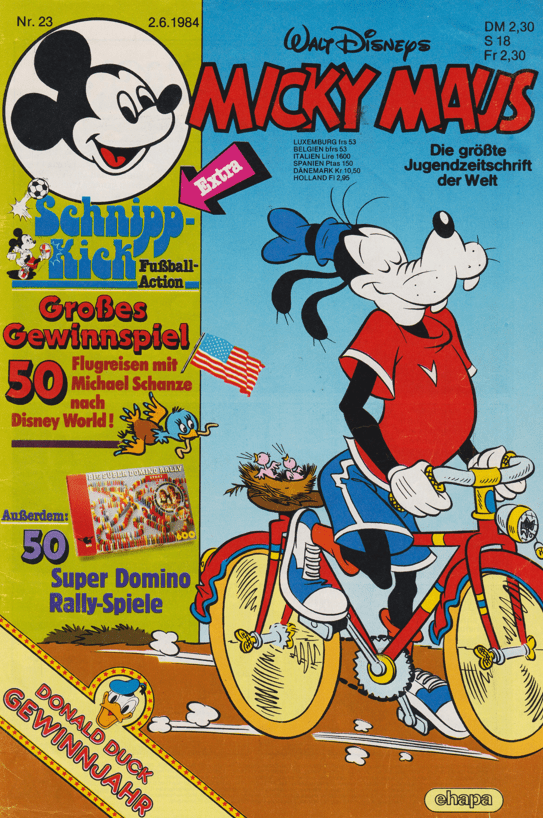 Micky Maus 1984: Heft 23 - secondcomic