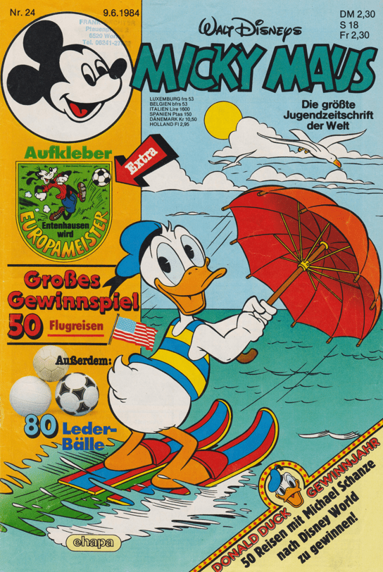 Micky Maus 1984: Heft 24 - secondcomic