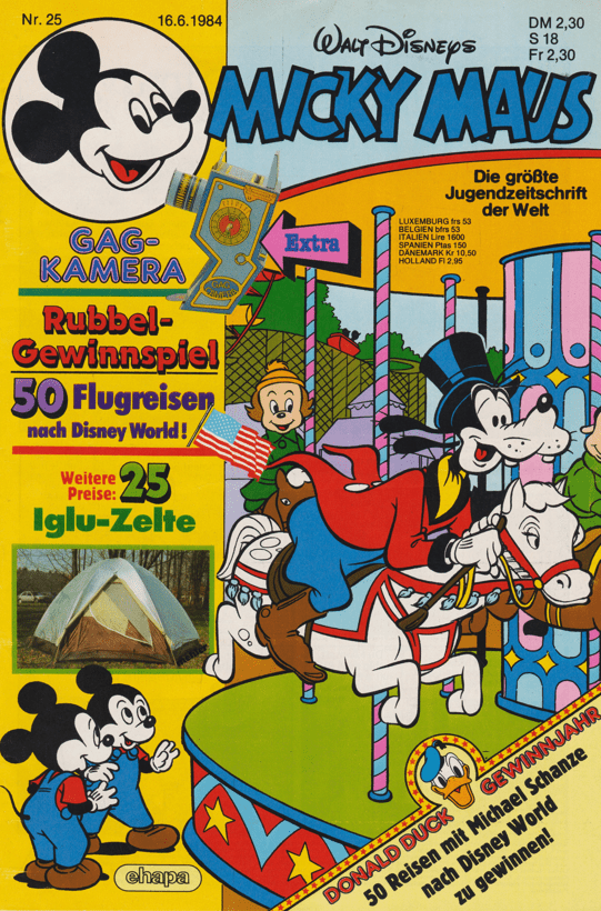 Micky Maus 1984: Heft 25 - secondcomic