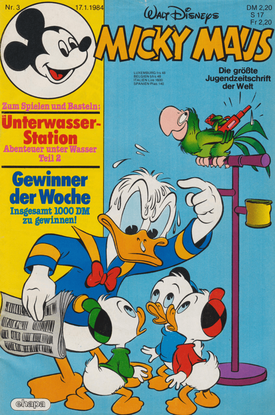 Micky Maus 1984: Heft 3 - secondcomic