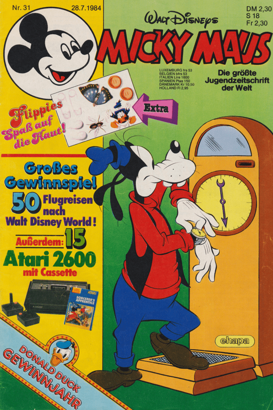 Micky Maus 1984: Heft 31 - secondcomic