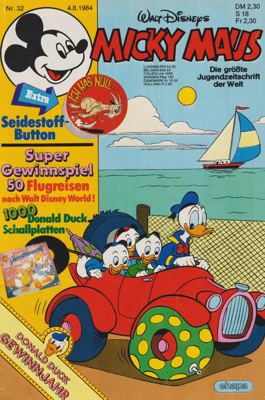 Micky Maus 1984: Heft 32 - secondcomic