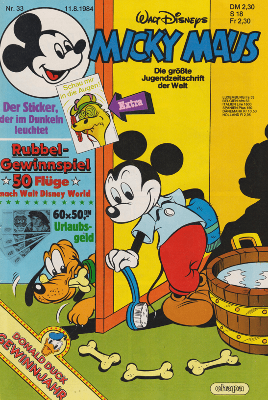 Micky Maus 1984: Heft 33 - secondcomic