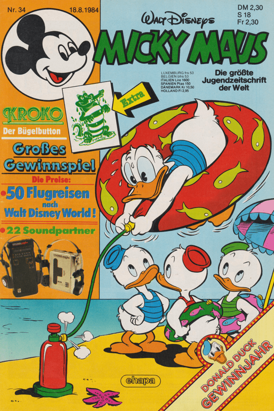 Micky Maus 1984: Heft 34 - secondcomic