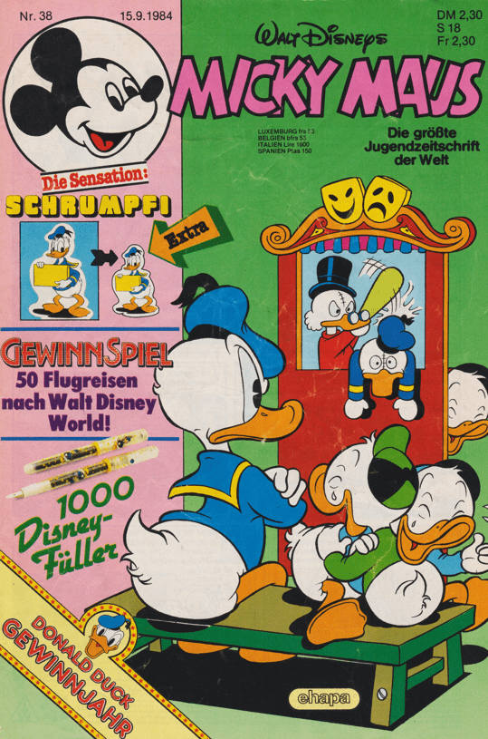 Micky Maus 1984: Heft 38 - secondcomic