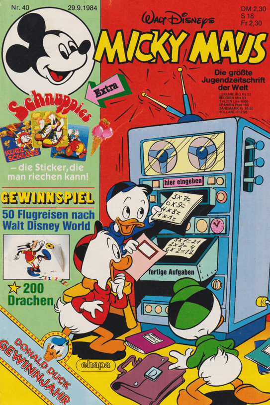 Micky Maus 1984: Heft 40 - secondcomic