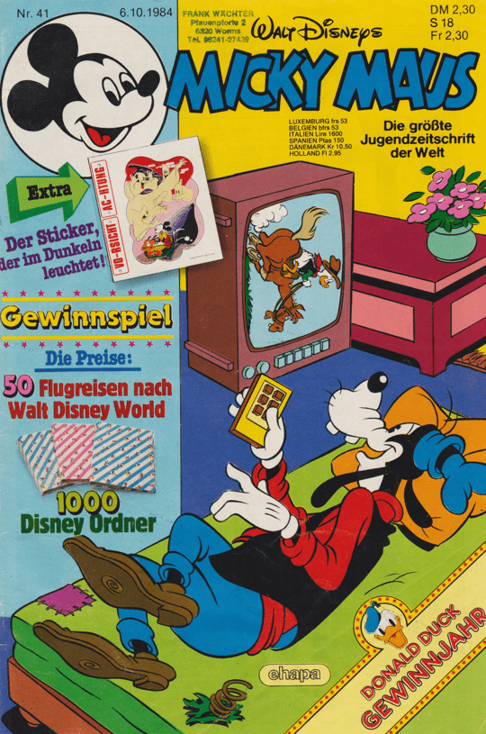 Micky Maus 1984: Heft 41 - secondcomic