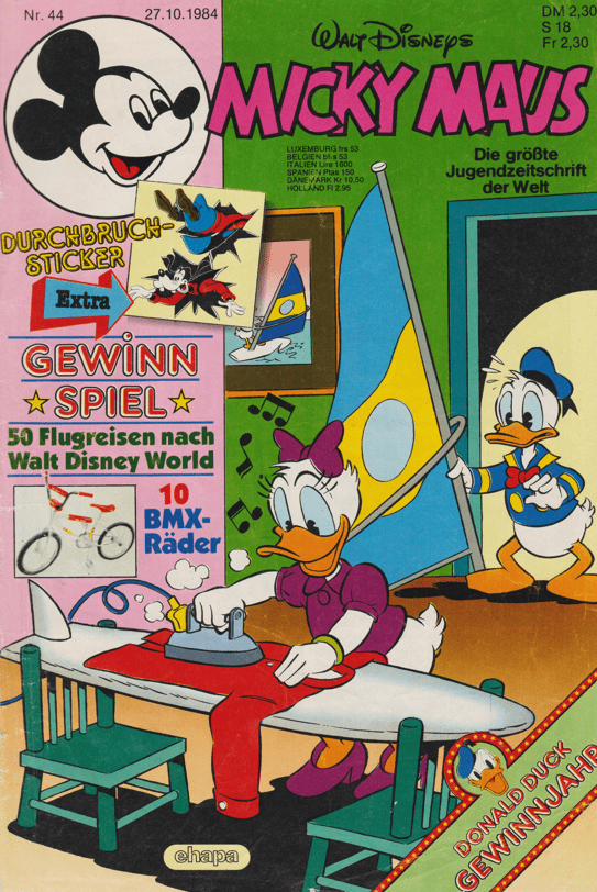 Micky Maus 1984: Heft 44 - secondcomic