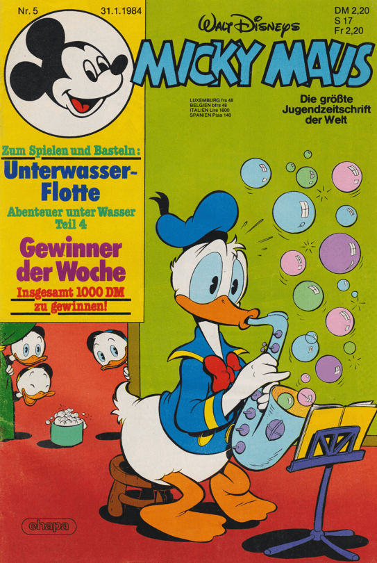 Micky Maus 1984: Heft 5 - secondcomic