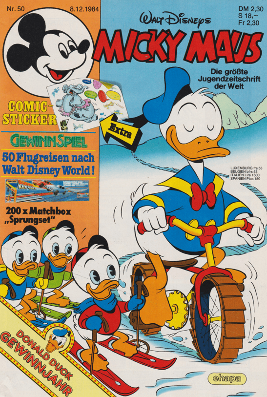 Micky Maus 1984: Heft 50 - secondcomic