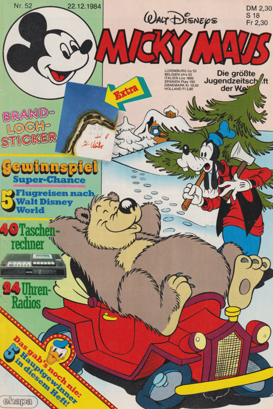 Micky Maus 1984: Heft 52 - secondcomic