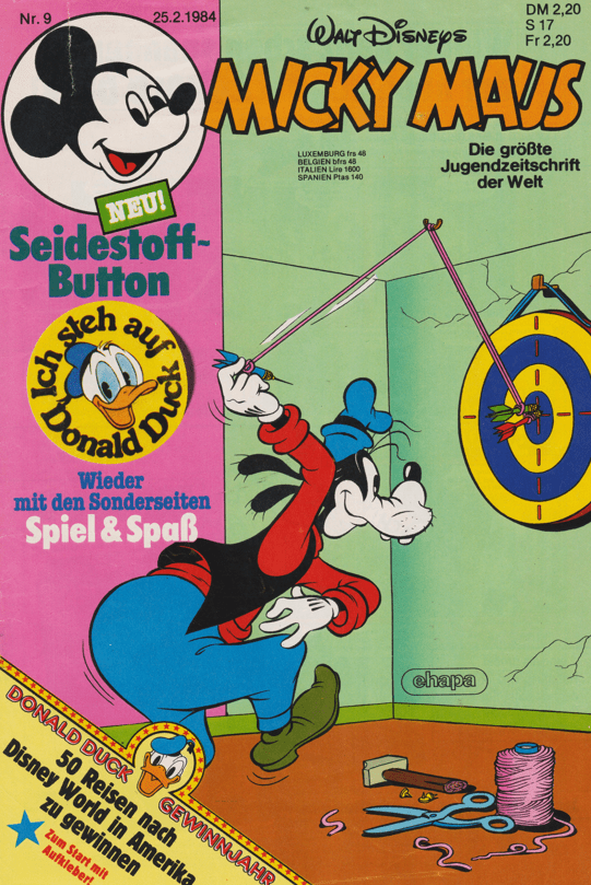 Micky Maus 1984: Heft 9 - secondcomic
