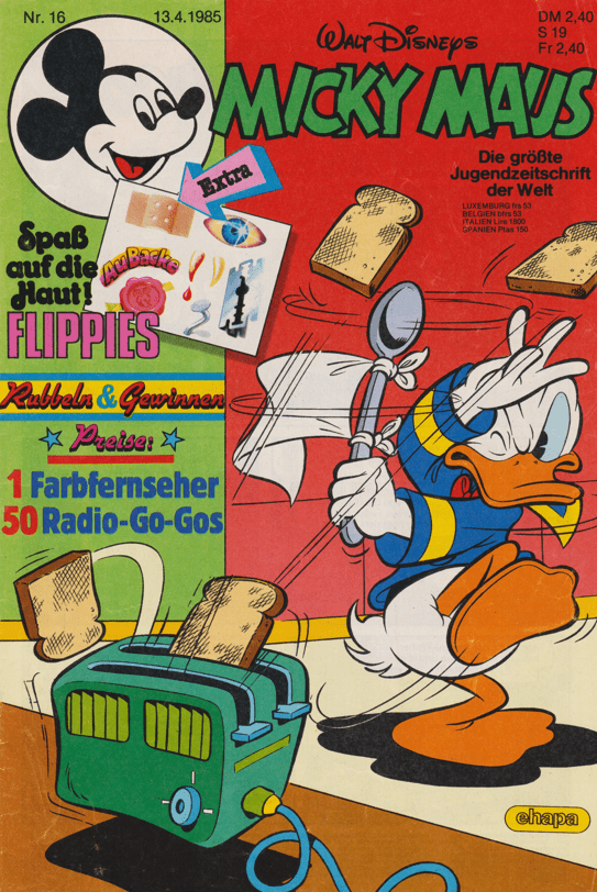 Micky Maus 1985: Heft 16 - secondcomic