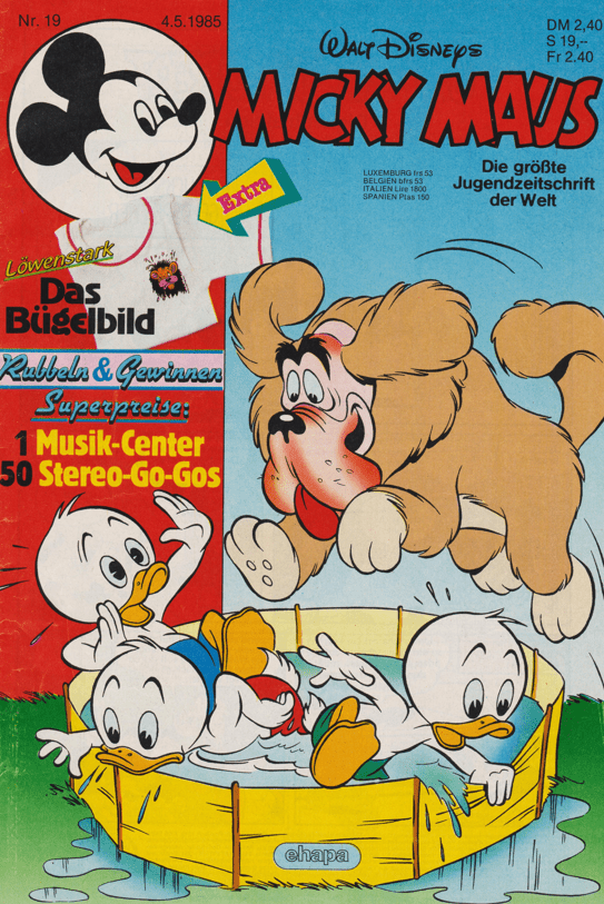 Micky Maus 1985: Heft 19 - secondcomic