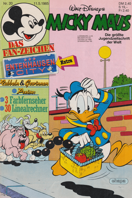 Micky Maus 1985: Heft 20 - secondcomic