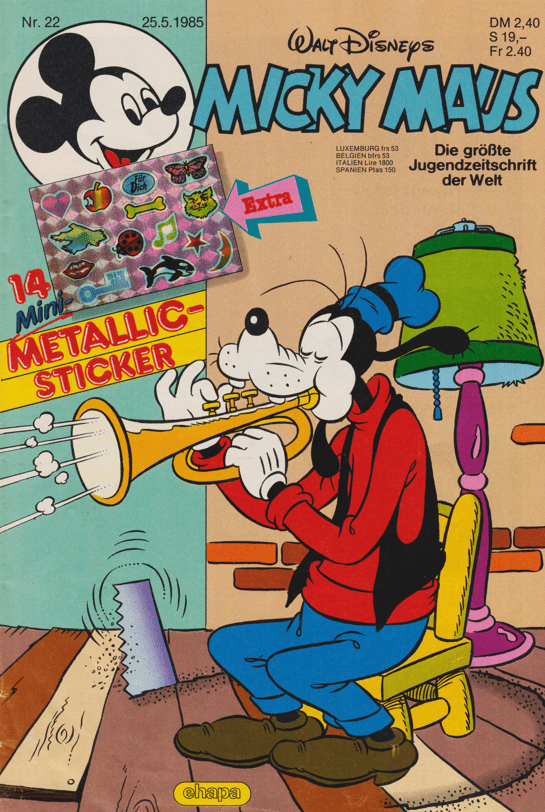 Micky Maus 1985: Heft 22 - secondcomic