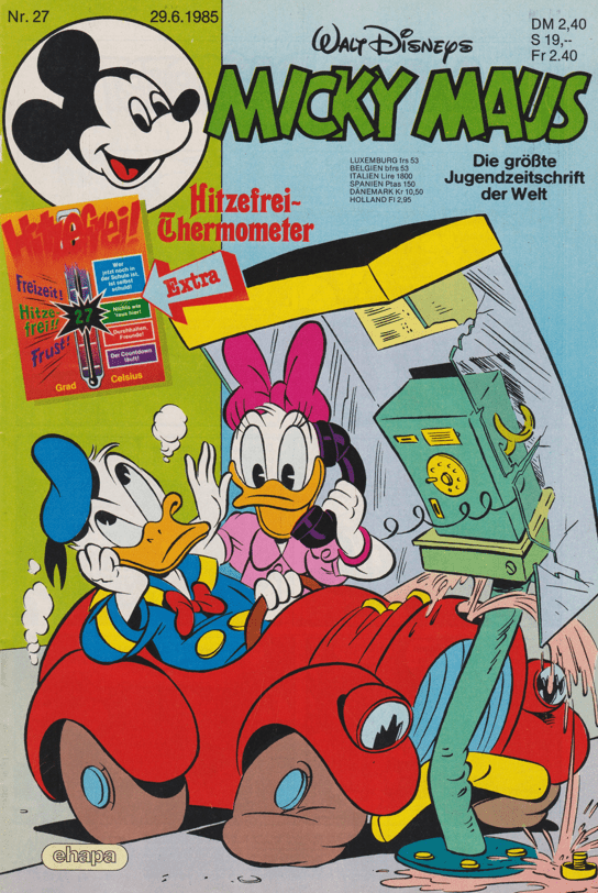 Micky Maus 1985: Heft 27 - secondcomic