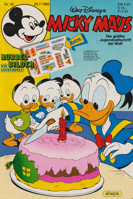 Micky Maus 1985: Heft 30 - secondcomic