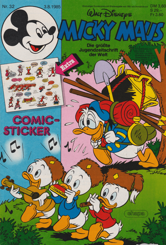 Micky Maus 1985: Heft 32 - secondcomic