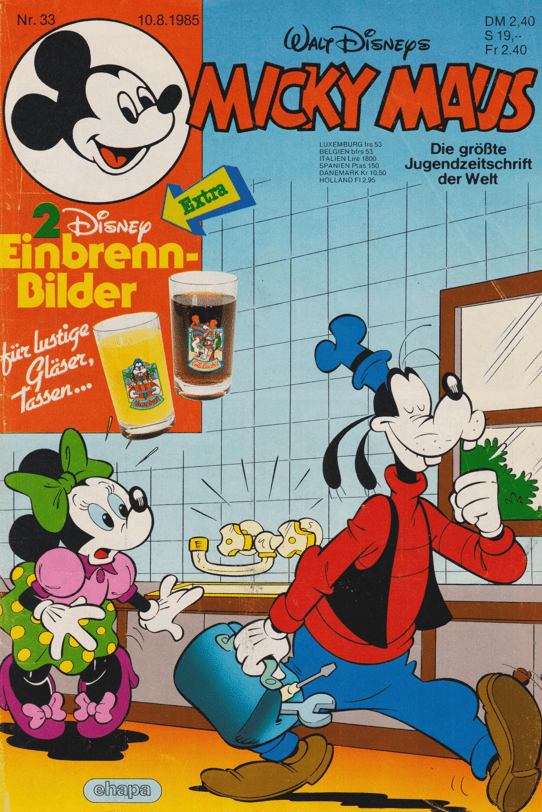 Micky Maus 1985: Heft 33 - secondcomic