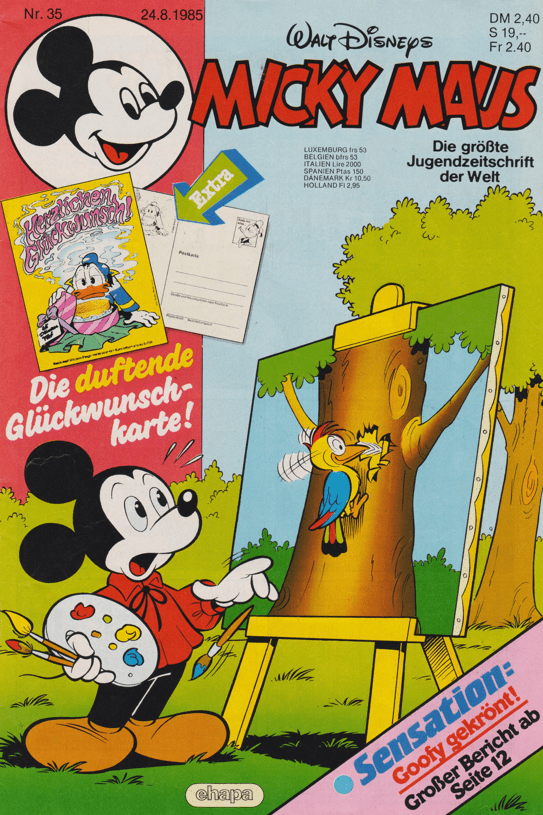 Micky Maus 1985: Heft 35 - secondcomic