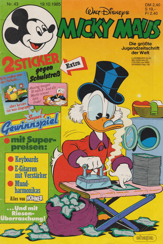 Micky Maus 1985: Heft 43 - secondcomic