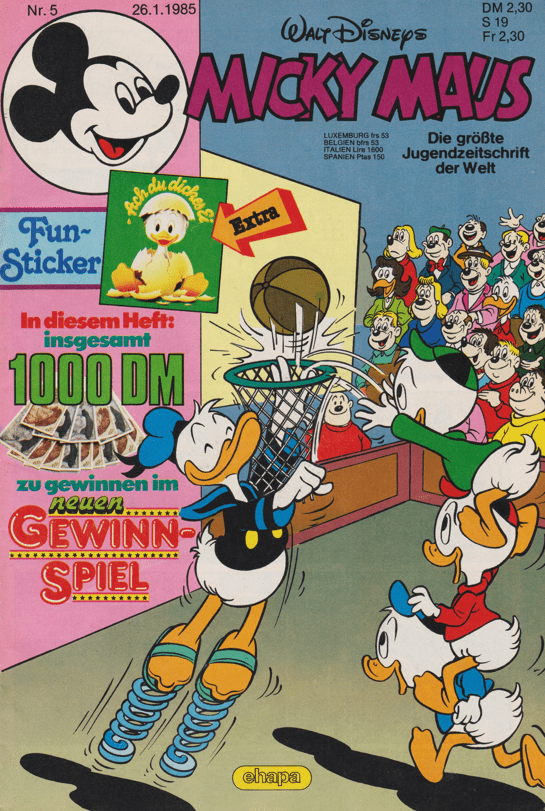 Micky Maus 1985: Heft 5 - secondcomic