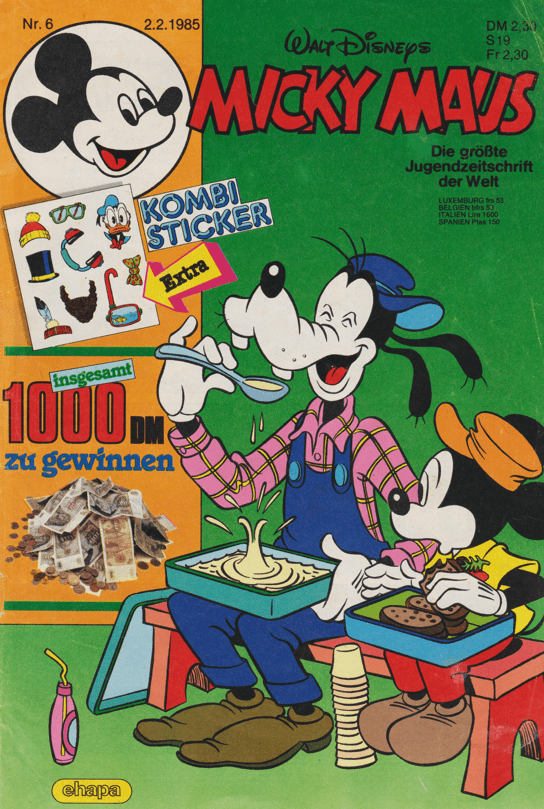 Micky Maus 1985: Heft 6 - secondcomic