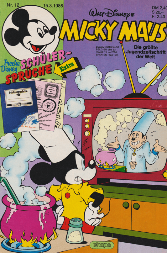 Micky Maus 1986: Heft 12 - secondcomic