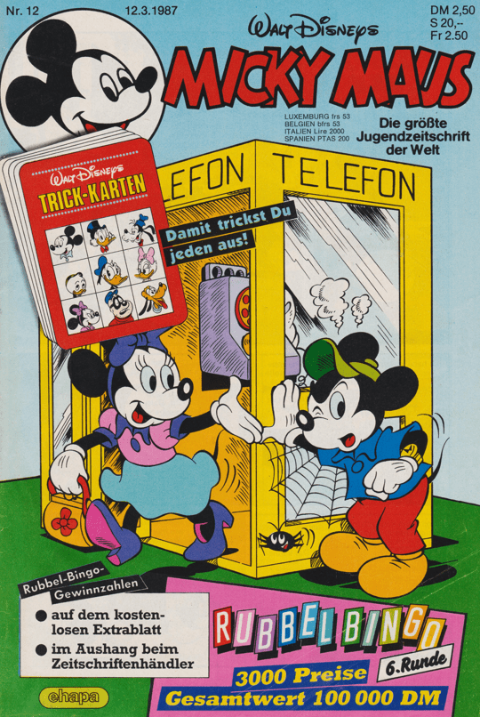 Micky Maus 1987: Heft 12 - secondcomic