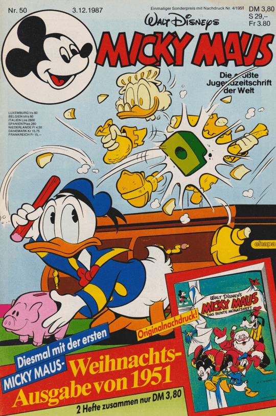 Micky Maus 1987: Heft 50 - secondcomic