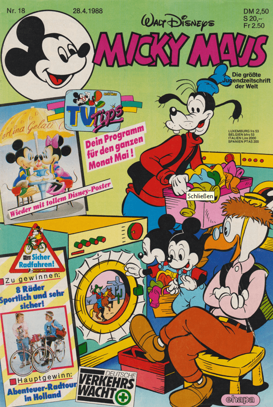 Micky Maus 1988: Heft 18 - secondcomic