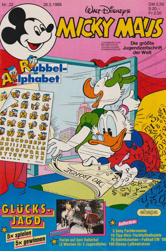 Micky Maus 1988: Heft 22 - secondcomic