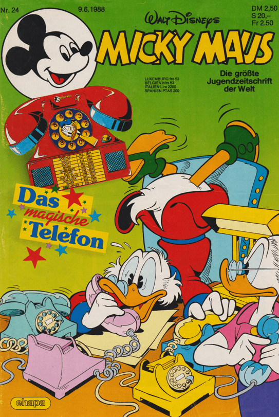 Micky Maus 1988: Heft 24 - secondcomic