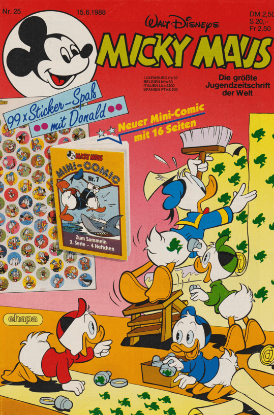 Micky Maus 1988: Heft 25 - secondcomic