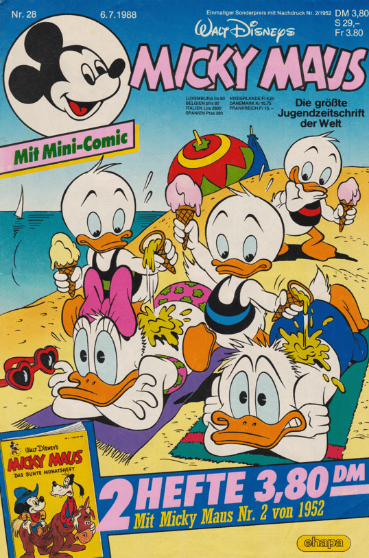 Micky Maus 1988: Heft 28 - secondcomic