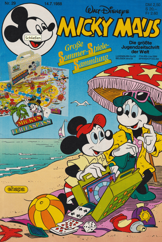 Micky Maus 1988: Heft 29 - secondcomic