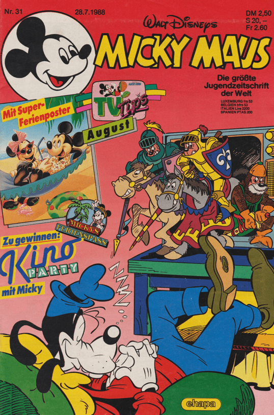 Micky Maus 1988: Heft 31 - secondcomic