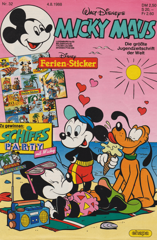 Micky Maus 1988: Heft 32 - secondcomic