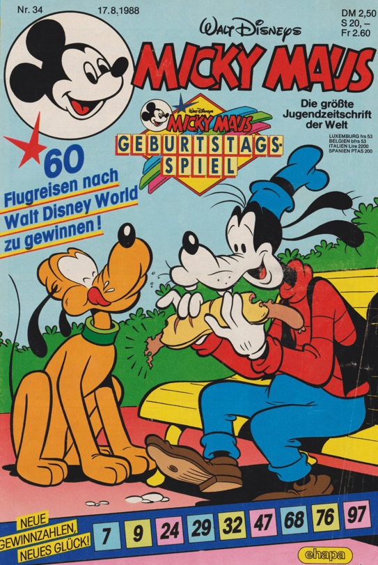 Micky Maus 1988: Heft 34 - secondcomic