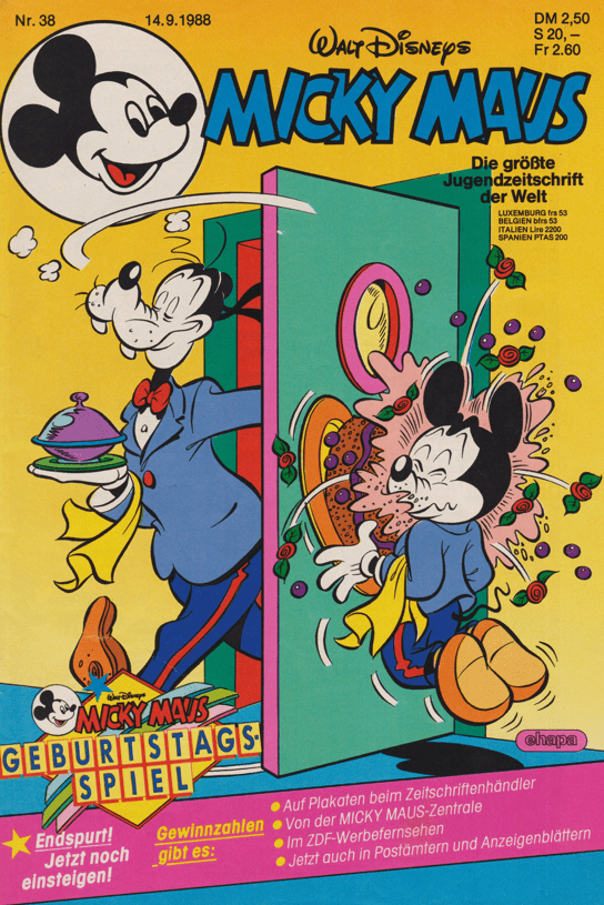 Micky Maus 1988: Heft 38 - secondcomic