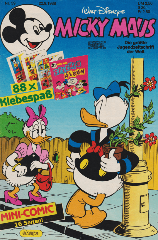 Micky Maus 1988: Heft 39 - secondcomic