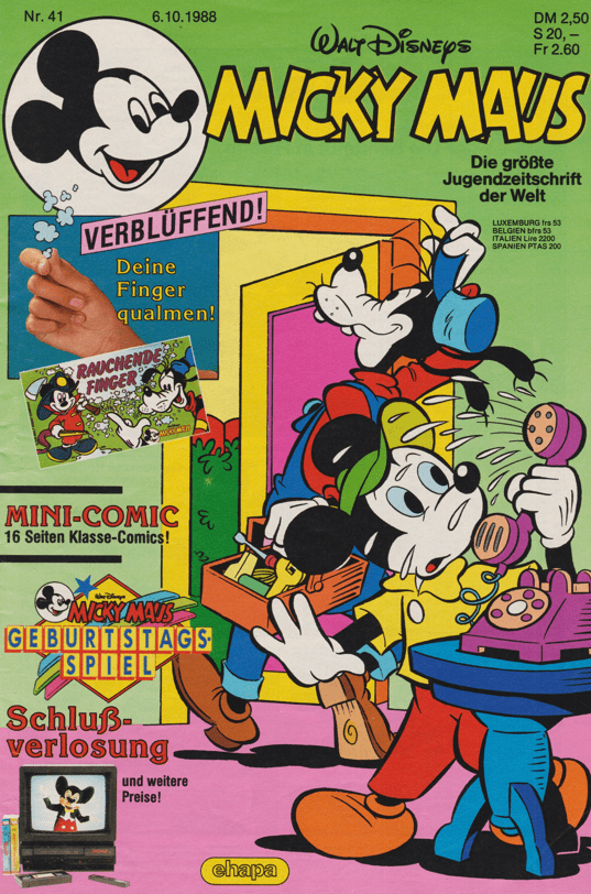 Micky Maus 1988: Heft 41 - secondcomic