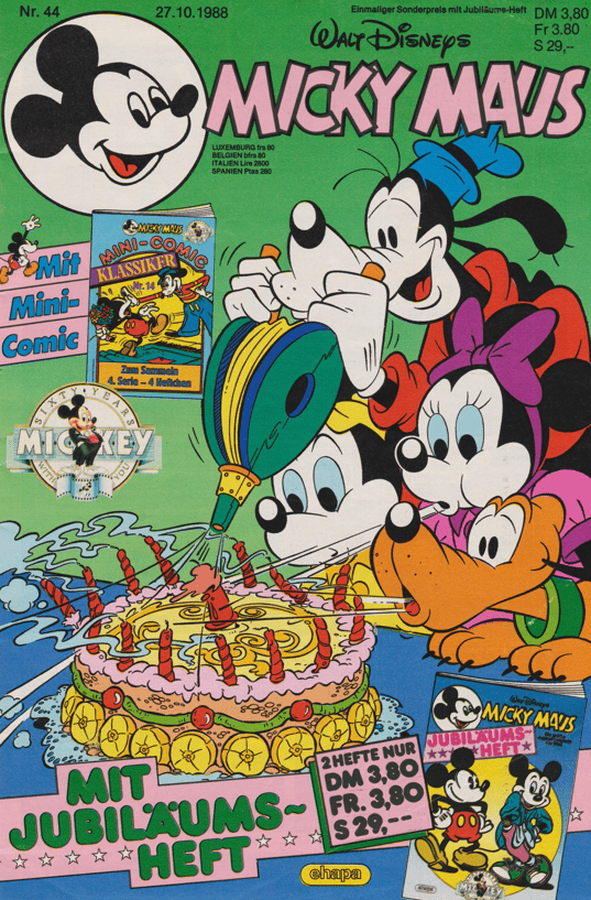 Micky Maus 1988: Heft 44 - secondcomic