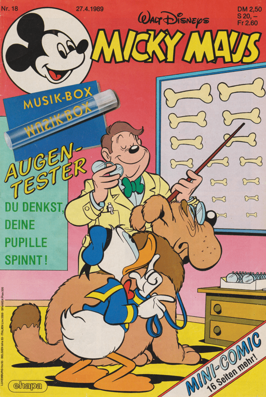 Micky Maus 1989: Heft 18 - secondcomic